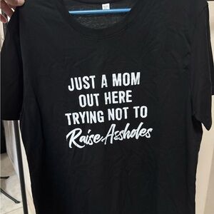 Black Graphic Tee - Short Sleeve